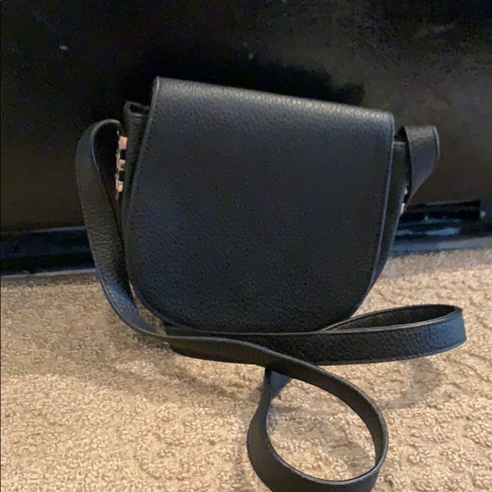 Express crossbody black bag